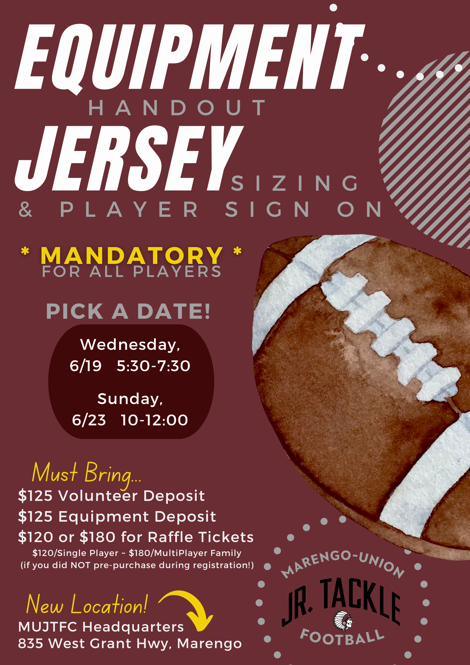 2024 Equipment &amp; Jersey Info